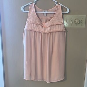 LOFT sleeveless tank blouse